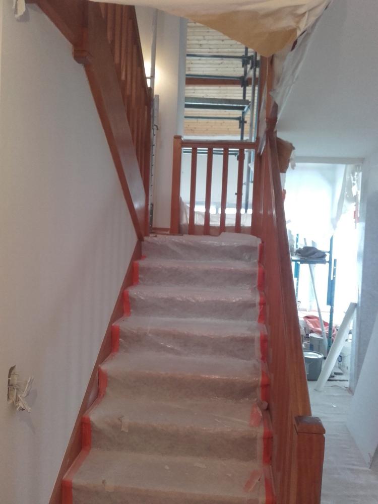travaux escalier