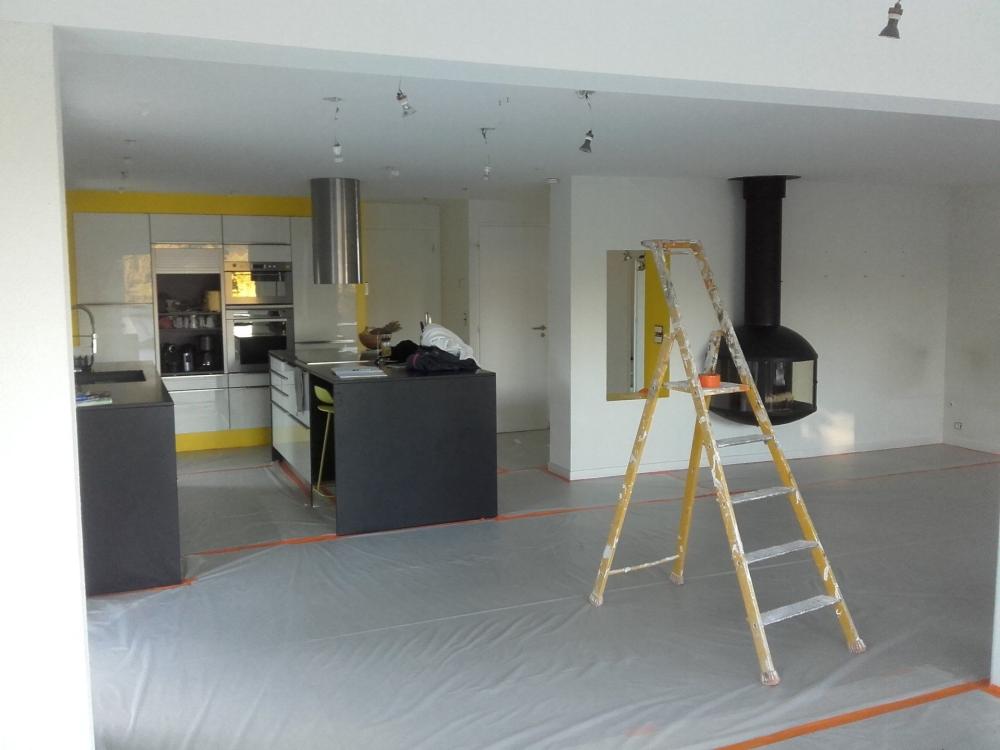 travaux salon