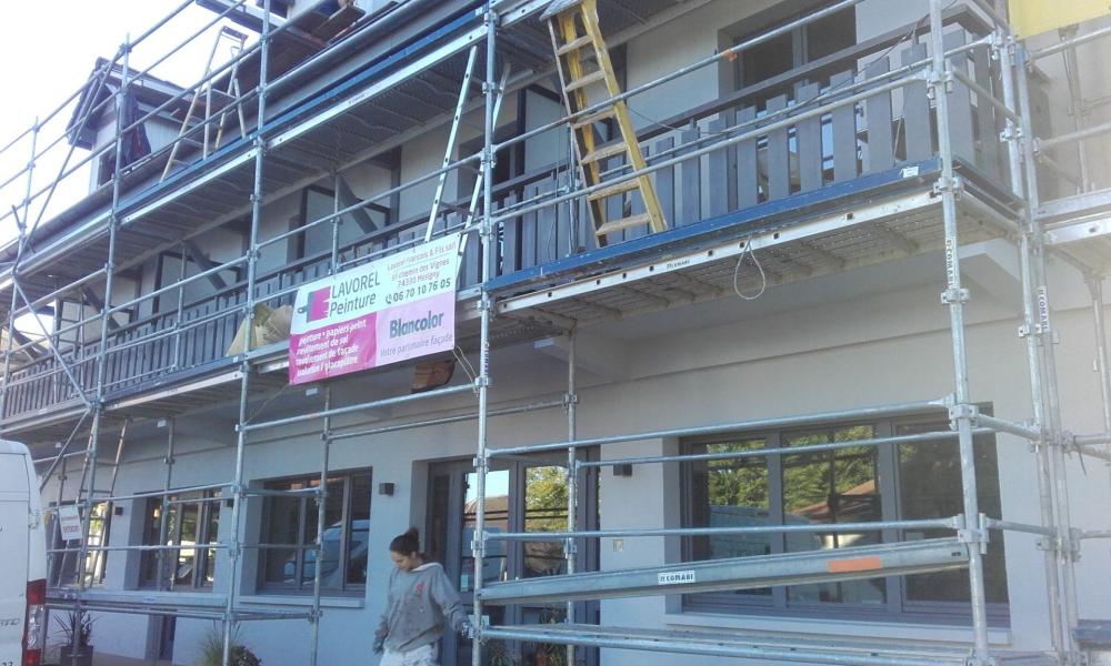 peinture façade